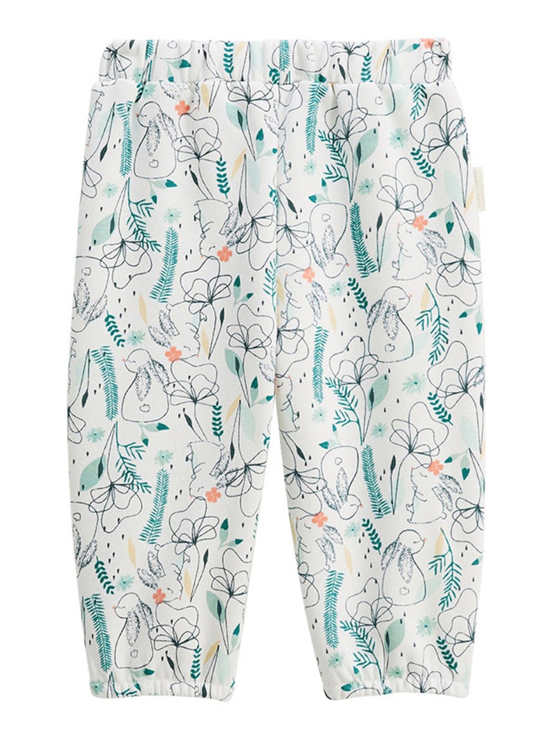 Ensemble enfant sweat et pantalon en molleton Misscerise Bleu - Kiabi