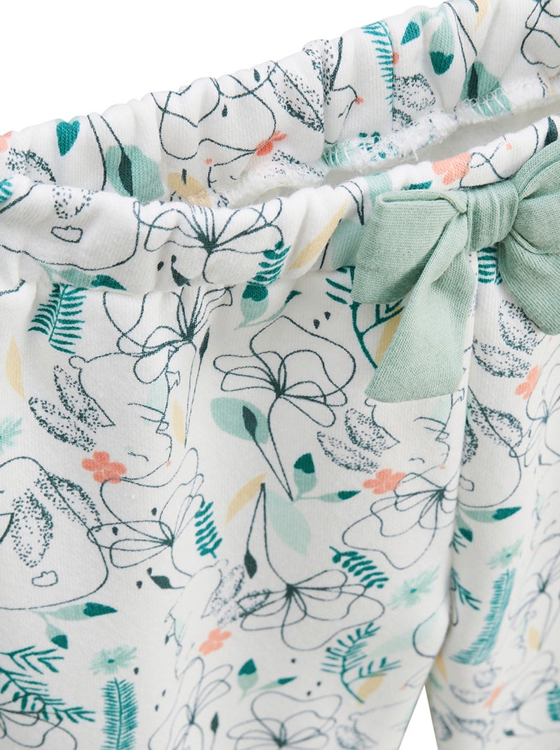 Ensemble enfant sweat et pantalon en molleton Misscerise Bleu - Kiabi