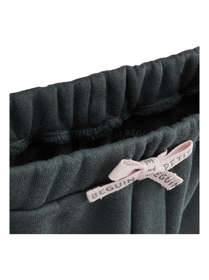 Ensemble enfant sweat et pantalon en molleton Tao Bleu - Kiabi