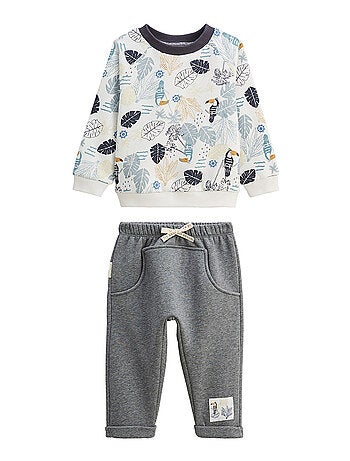 Ensemble enfant sweat et pantalon en molleton Touctouc