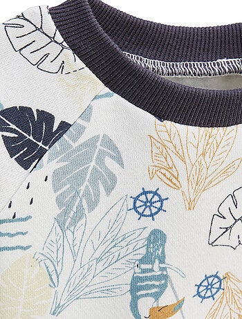 Ensemble enfant sweat et pantalon en molleton Touctouc