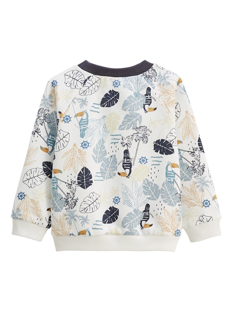 Ensemble enfant sweat et pantalon en molleton Touctouc Gris - Kiabi