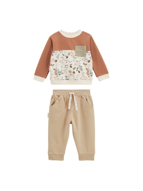 Ensemble enfant sweat et pantalon Kansas City - Kiabi