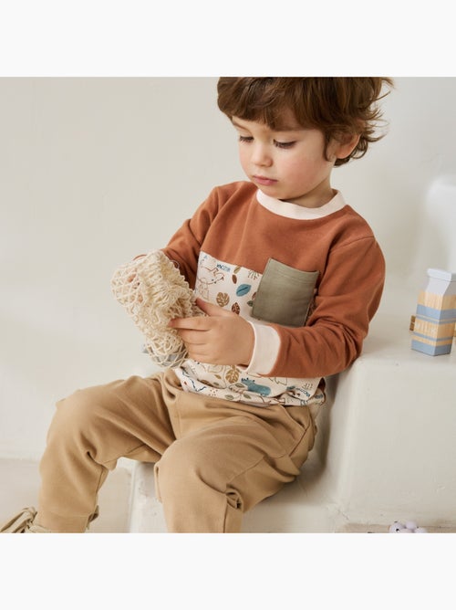 Ensemble enfant sweat et pantalon Kansas City - Kiabi