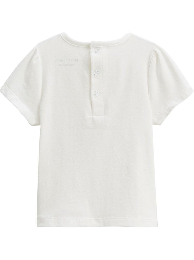 Ensemble enfant t-shirt et legging Praline Sable - Kiabi
