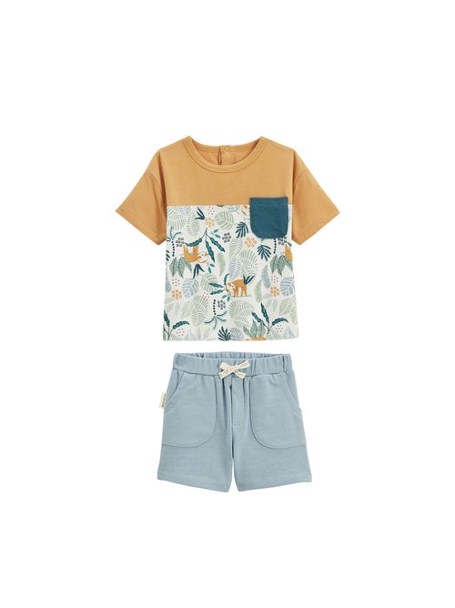 Ensemble enfant t-shirt et short Baroudeur - Kiabi