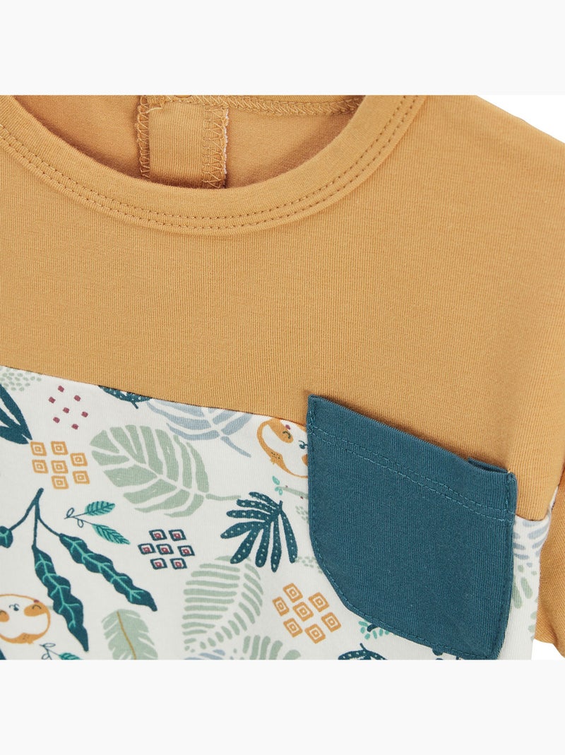 Ensemble enfant t-shirt et short Baroudeur Bleu - Kiabi