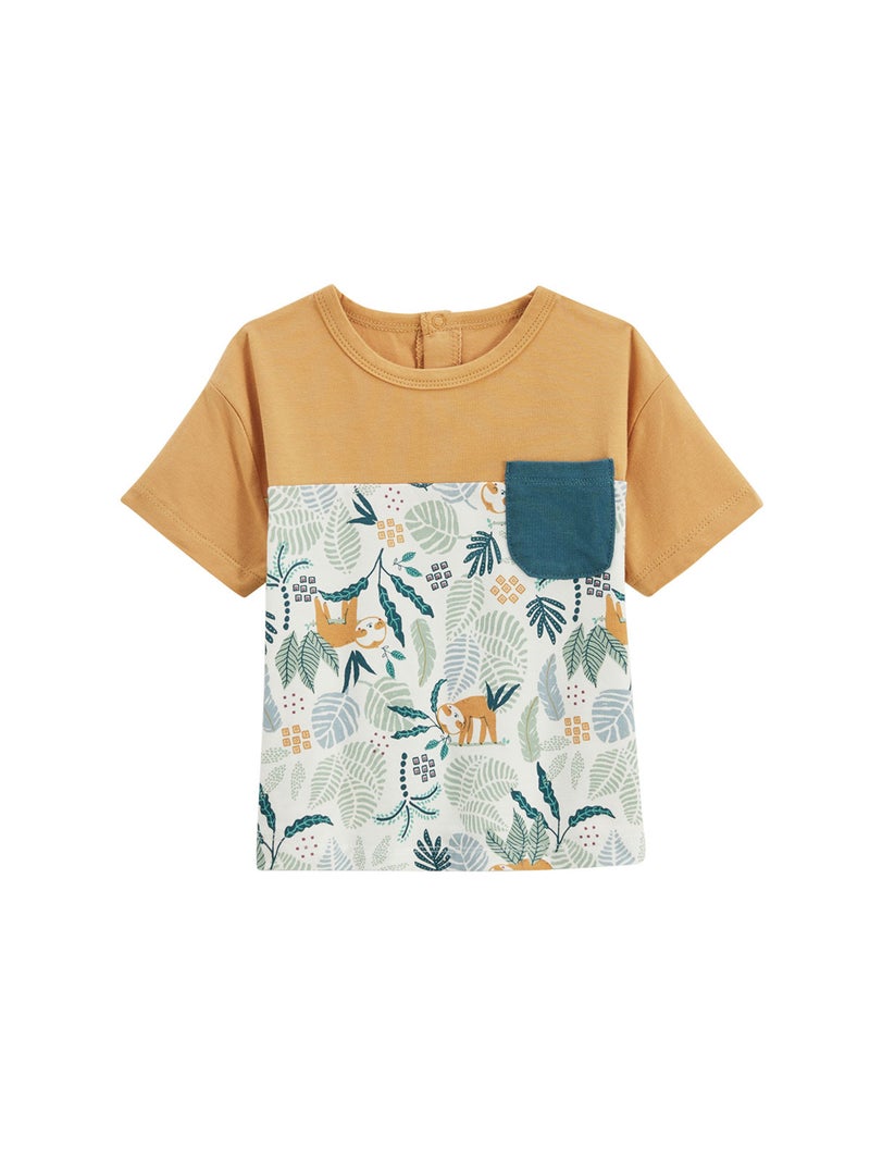 Ensemble enfant t-shirt et short Baroudeur Bleu - Kiabi