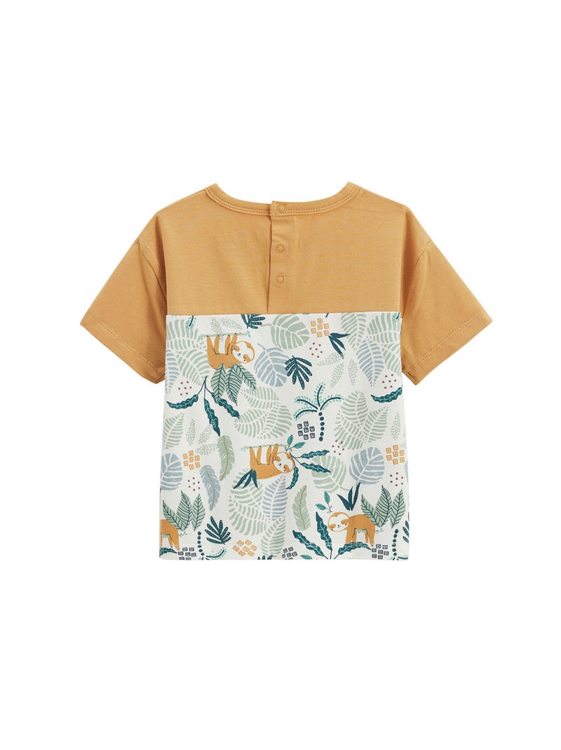 Ensemble enfant t-shirt et short Baroudeur Bleu - Kiabi