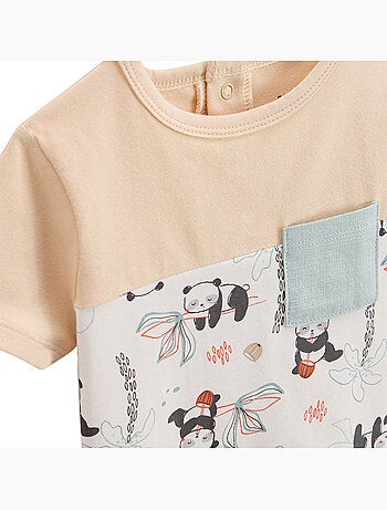 Ensemble enfant t-shirt et short Bento