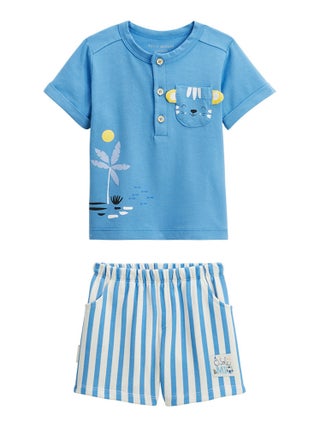 Ensemble enfant t-shirt et short Biscarosse