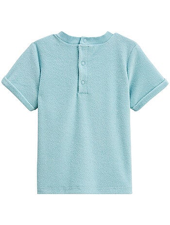 Ensemble enfant t-shirt et short en éponge Cayo coco