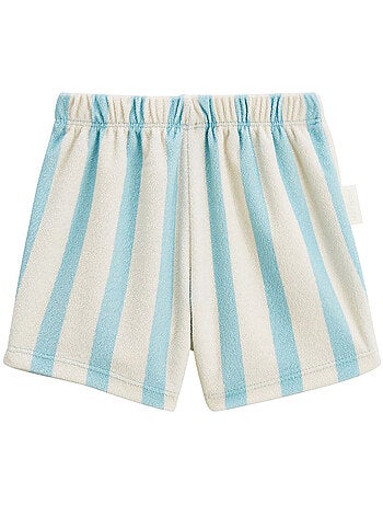 Ensemble enfant t-shirt et short en éponge Cayo coco