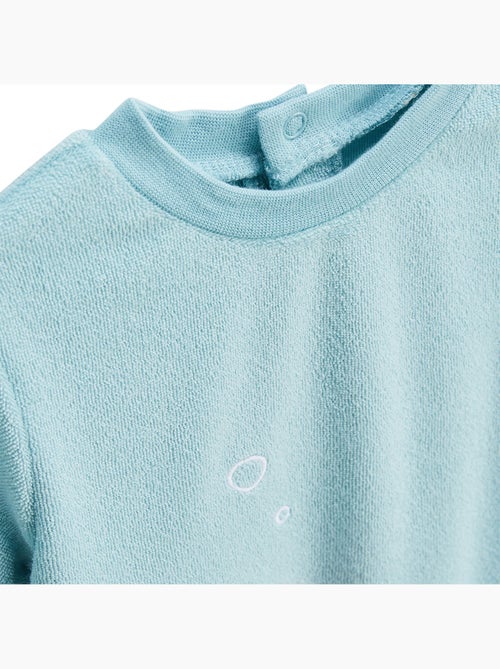 Ensemble enfant t-shirt et short en éponge Cayo coco - Kiabi