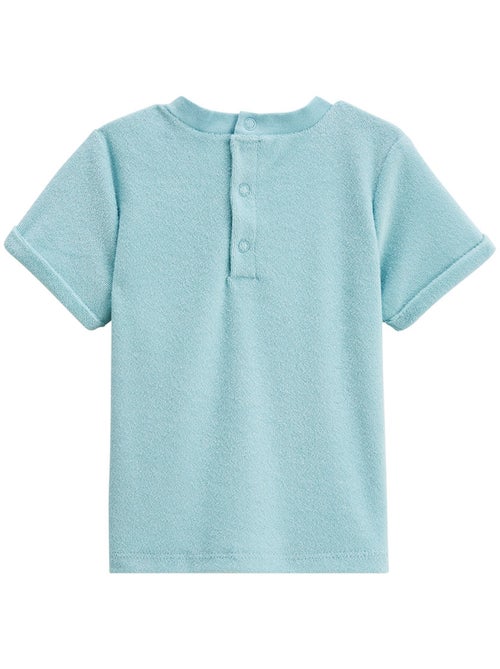 Ensemble enfant t-shirt et short en éponge Cayo coco - Kiabi