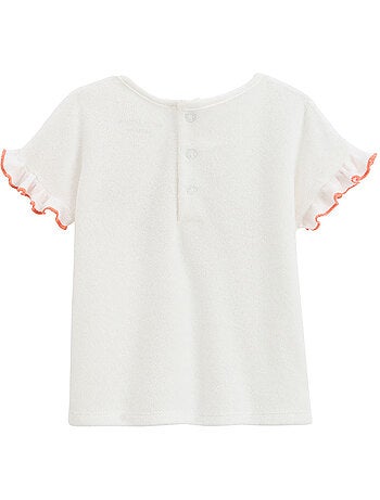 Ensemble enfant t-shirt et short en éponge Saona