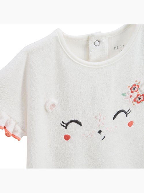 Ensemble enfant t-shirt et short en éponge Saona - Kiabi