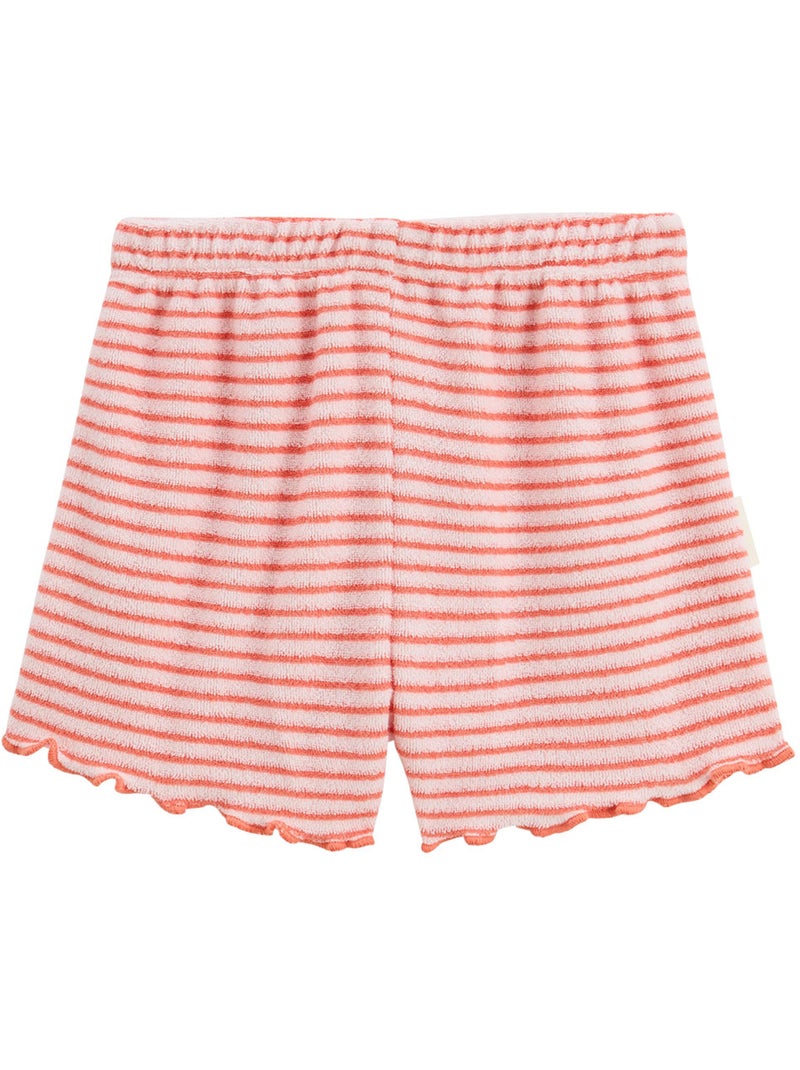 Ensemble enfant t-shirt et short en éponge Saona Rose - Kiabi