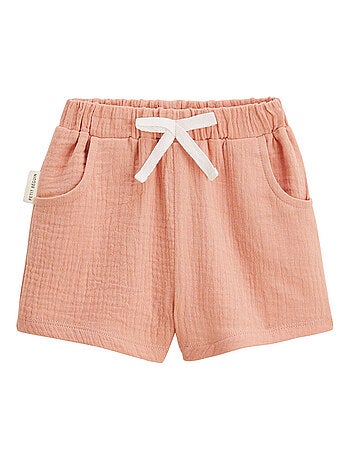 Ensemble enfant t-shirt et short en gaze de coton Fiesta