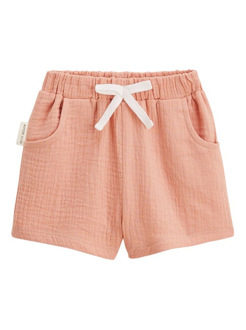 Ensemble enfant t-shirt et short en gaze de coton Fiesta - Kiabi