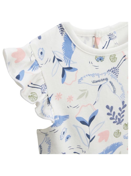 Ensemble enfant t-shirt et short en gaze de coton Tiana - Kiabi