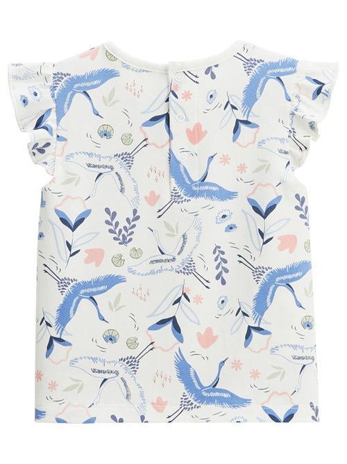 Ensemble enfant t-shirt et short en gaze de coton Tiana - Kiabi