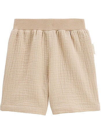 Ensemble enfant t-shirt et short en gaze de coton Toucana