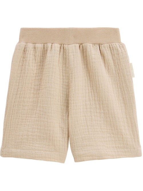 Ensemble enfant t-shirt et short en gaze de coton Toucana - Kiabi