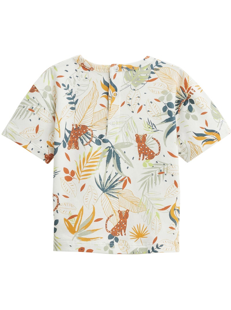 Ensemble enfant t-shirt et short Wakae Jaune - Kiabi
