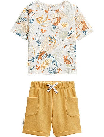 Ensemble enfant t-shirt et short Wakae