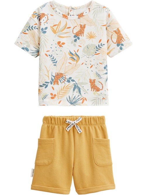 Ensemble enfant t-shirt et short Wakae - Kiabi