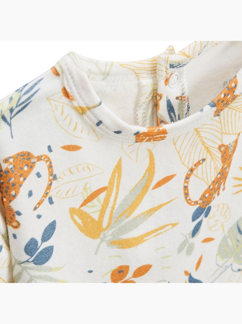 Ensemble enfant t-shirt et short Wakae Jaune - Kiabi