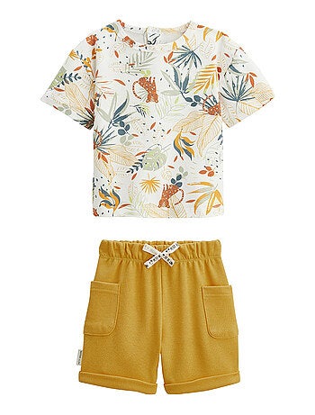 Ensemble enfant t-shirt et short Wakae