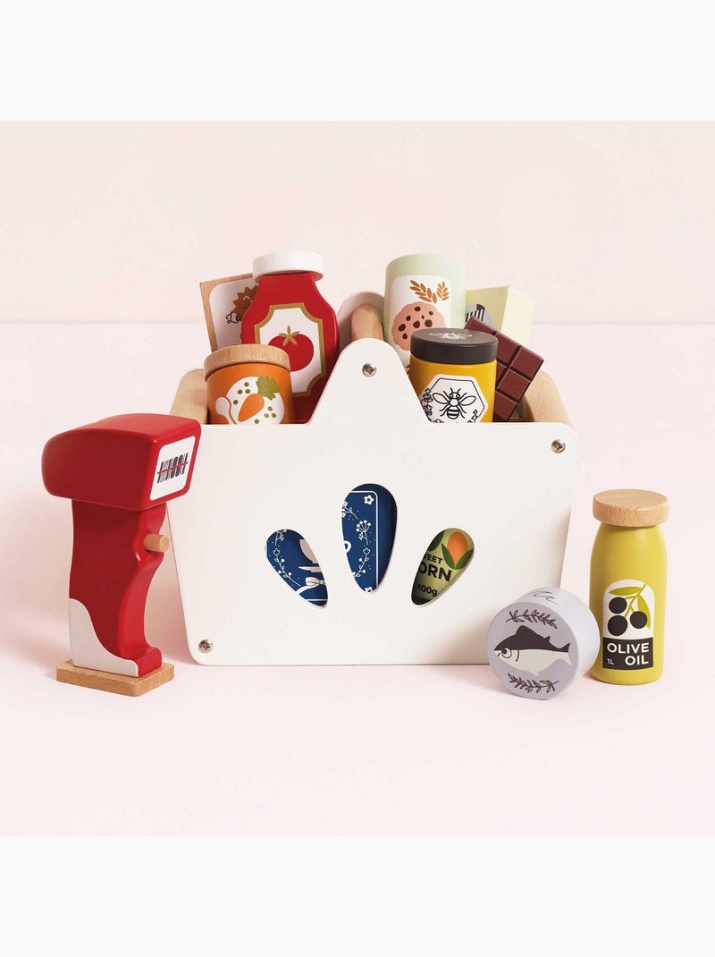Ensemble Epicerie et Scanner Blanc - Kiabi
