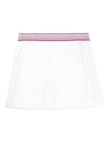 Ensemble Été Blouse Fleurie & Jupe Short White - La Faute à Voltaire