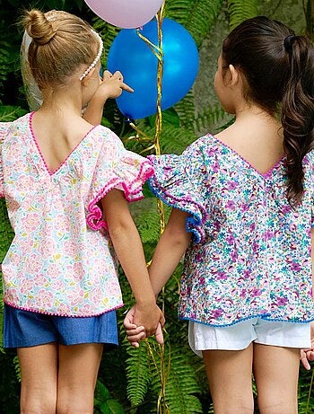 Ensemble Été Blouse & Jupe Short - La Faute à Voltaire