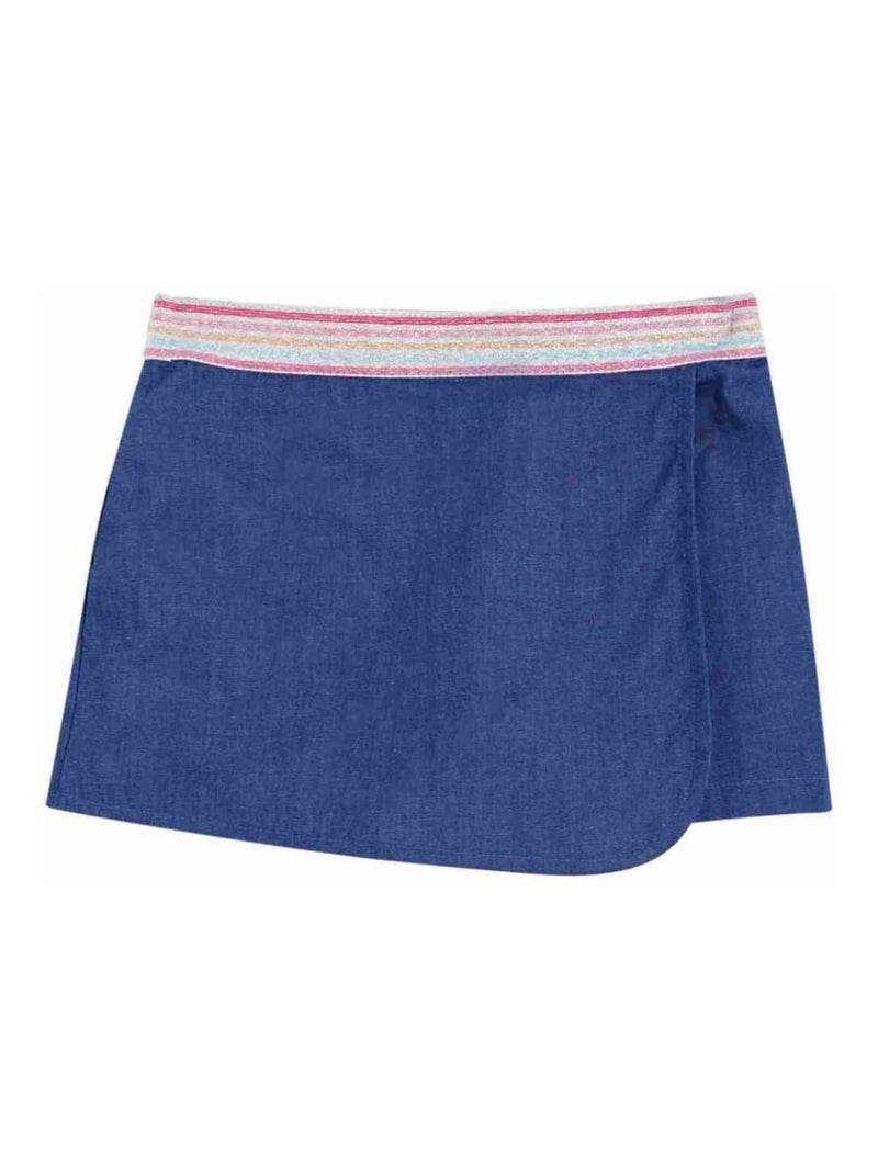 Ensemble Été   Blouse  & Jupe Short  - La Faute à Voltaire Blanc Rose - Kiabi