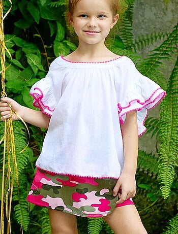Ensemble Été Blouse & Jupe Short et - La Faute à Voltaire