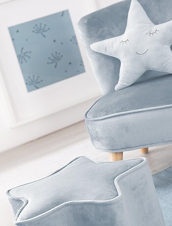 Ensemble fauteuil + pouf + coussin étoile 'Lil Sofa' ROBA