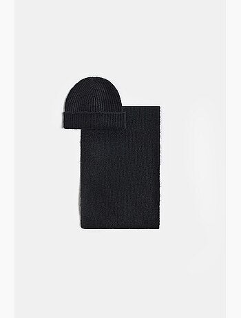 Ensemble femme bonnet écharpe gants dilvin