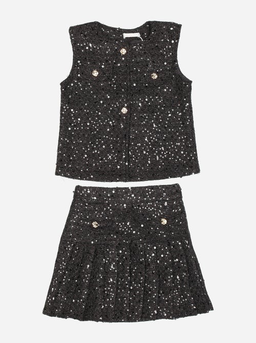 Ensemble fille chic ornée de paillettes - Kids Star - Kiabi