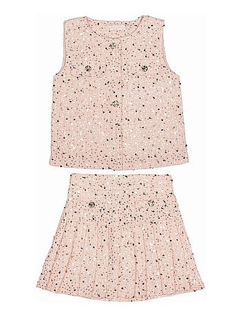 Ensemble fille chic ornée de paillettes - Kids Star