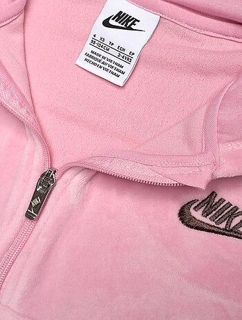 Ensemble fille Nike en velours