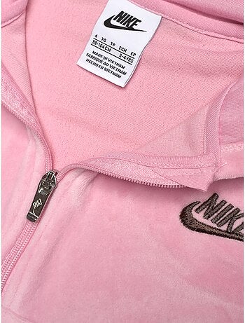 Ensemble fille Nike en velours