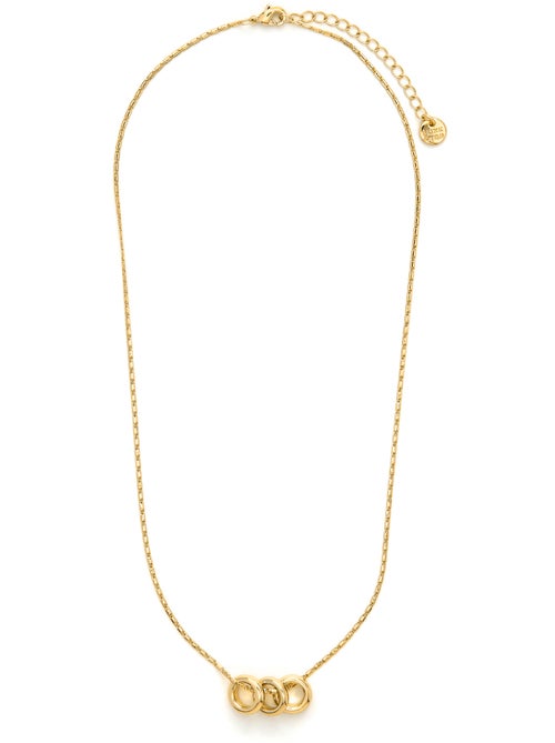 Ensemble fini et plaqué or 18k - Khima - Kiabi