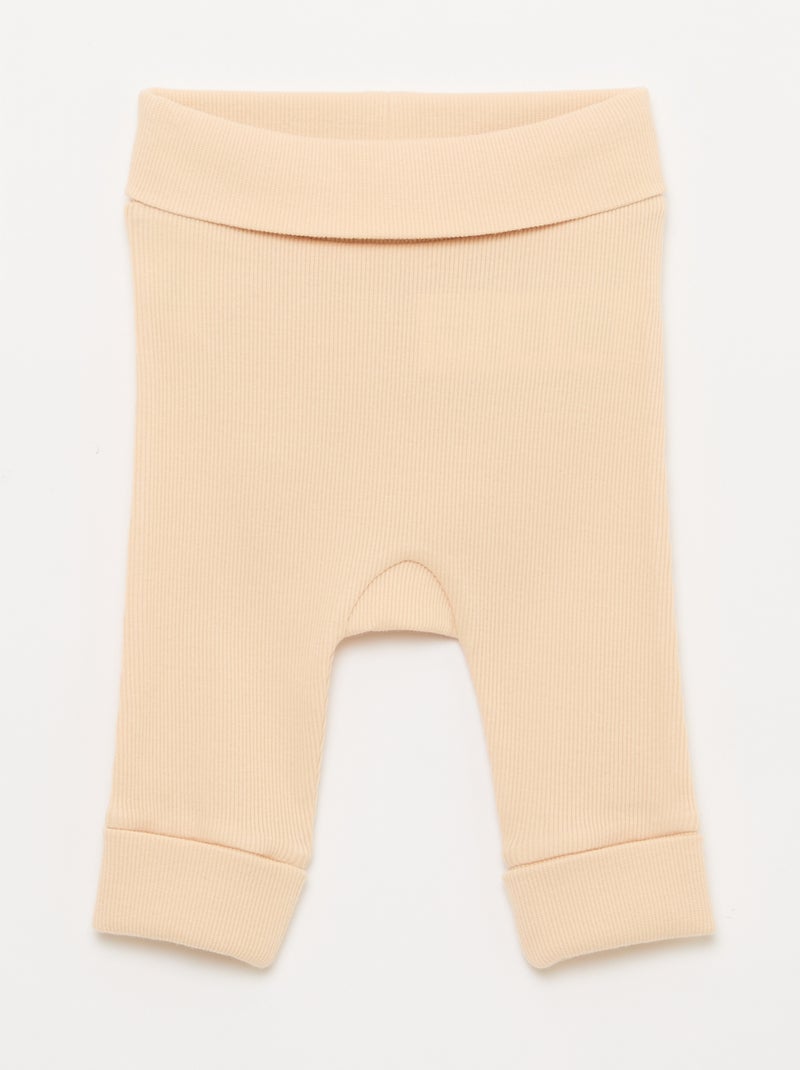 Ensemble gilet cache-cœur + legging - 2 pièces Blanc - Kiabi