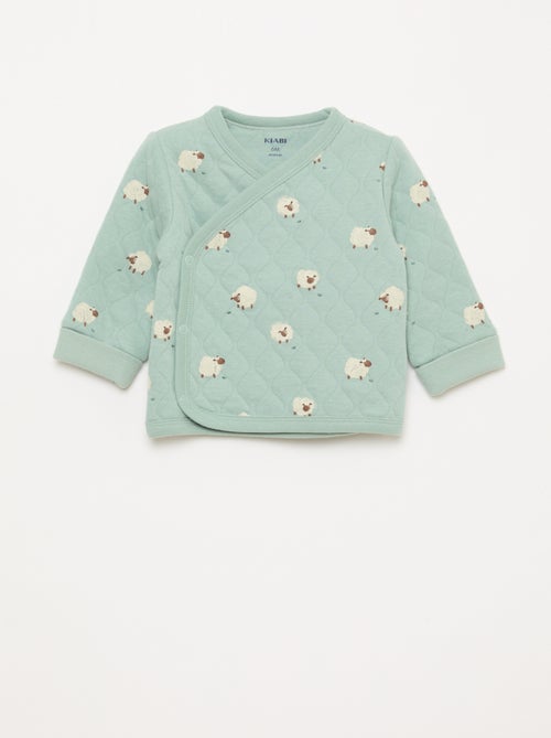 Ensemble gilet cache-cœur + legging - 2 pièces - Kiabi