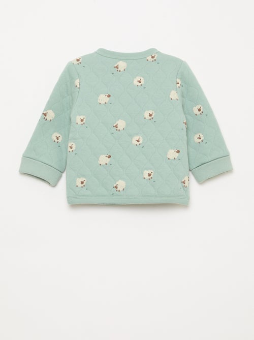 Ensemble gilet cache-cœur + legging - 2 pièces - Kiabi