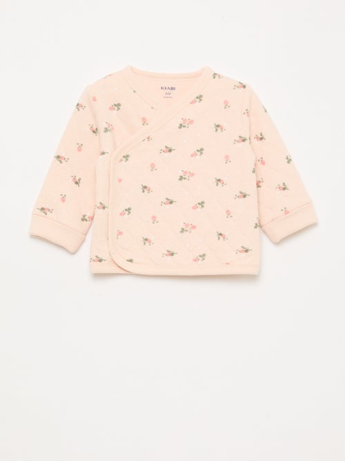 Ensemble gilet cache-cœur + legging - 2 pièces - Kiabi Ensemble gilet cache-cœur + legging - 2 pièces - Kiabi
