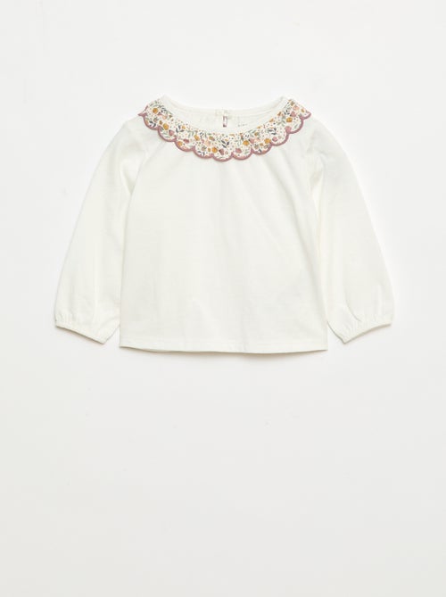 Ensemble gilet effet moutonné + t-shirt + legging - 3 pièces - Kiabi